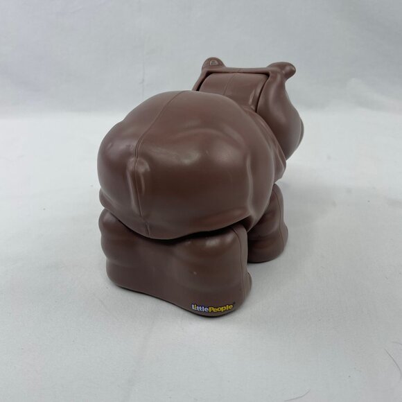 Fisher-Price Kids Toy Little People Big Animal Zoo Elephant & Hippo Playset - Picture 7 of 8